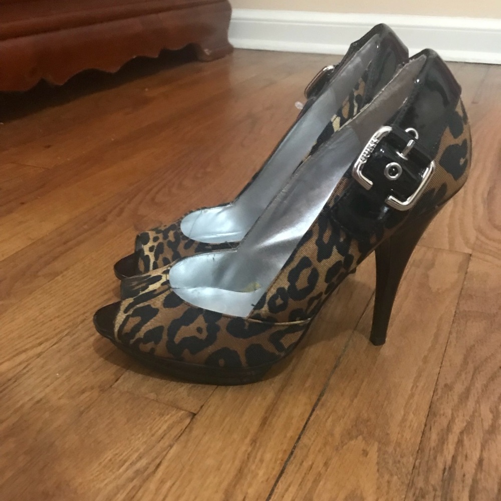 Open toe heel
